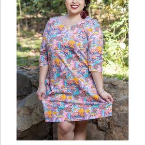 NWOT Magnificent Mushroom Tunic w Pockets 1X